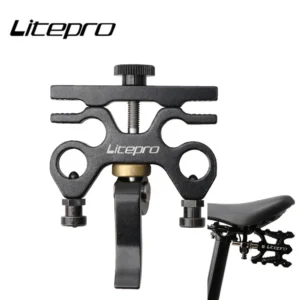 Litepro Folding Bike Pedal Quick Release Device For Brompton Bicycle Aluminum Alloy QR Pedal Placement Buckle