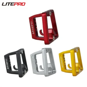 Litepro Folding Bicycle Split Pig Nose Pad For Brompton 3 Hole Front Shelf Front Carrier For Birdy Bike