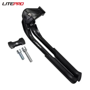 Litepro 20 28 Inch Dual Center Kickstand Road Mountain Bicycle Foot Support Parking Rack Bracket Aluminum Alloy Adjustable