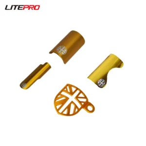 Litepro For Brompton Bike Bottom Bracket Protection Sticker Folding Bicycle Rear Fork Protection Sheet